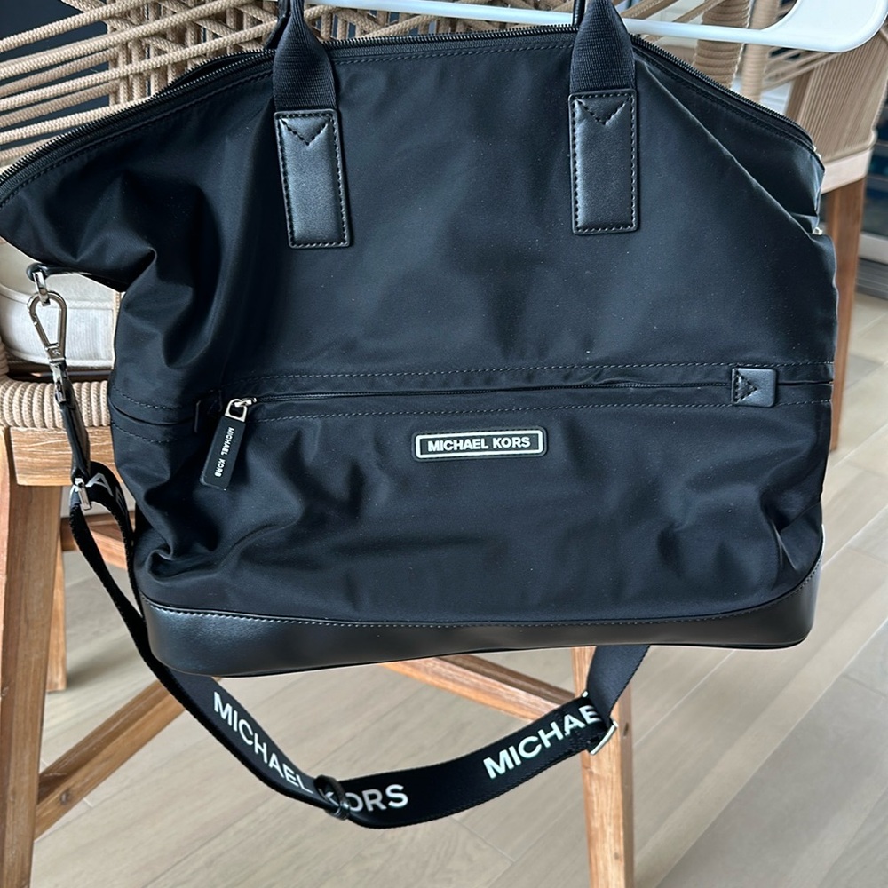 NWT Michael Kors nylon crossbody handbag